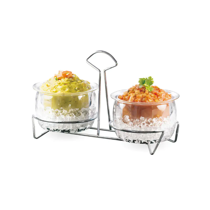 2 salsas sobre hielo