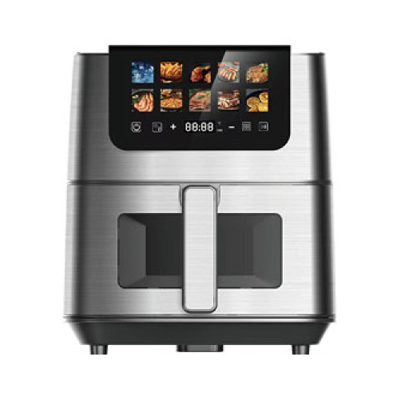 Freidora de aire con mango cómodo e invisible y control táctil LCD superior de gran capacidad